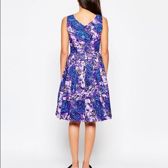 Emily and fin ruby cut purple floral xs nwt - Picture 2 of 5